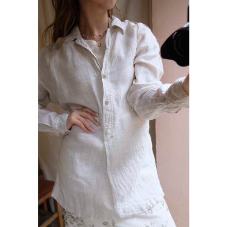 linen pullover shirt