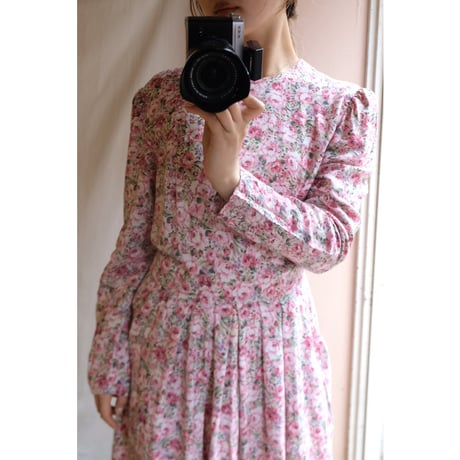 pink rose one-piece