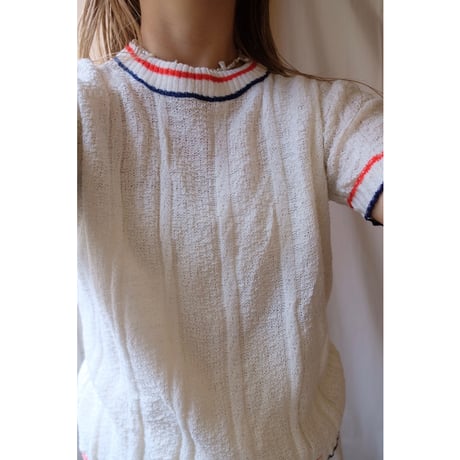 tricolore summer knit