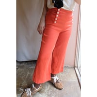 orange marine pants