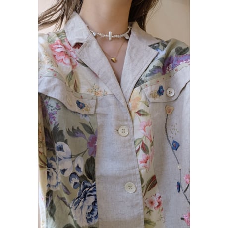 colorful flower jacket