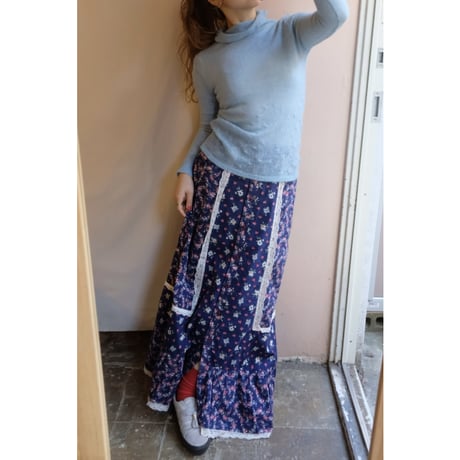 light blue knit