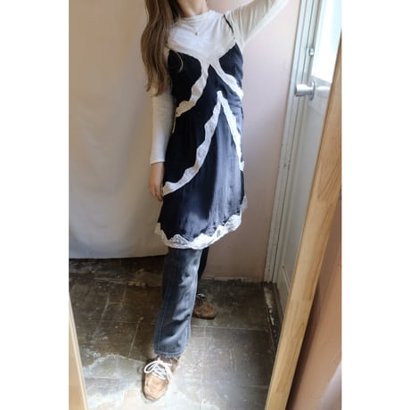 black camisole one-piece