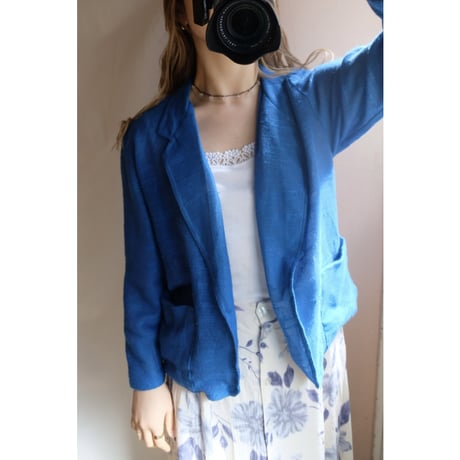blue jacket