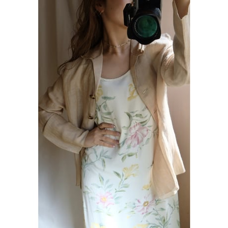 beige jacket
