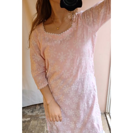 milky pink one-piece
