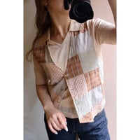 orange check vest