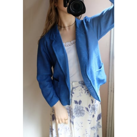 blue jacket