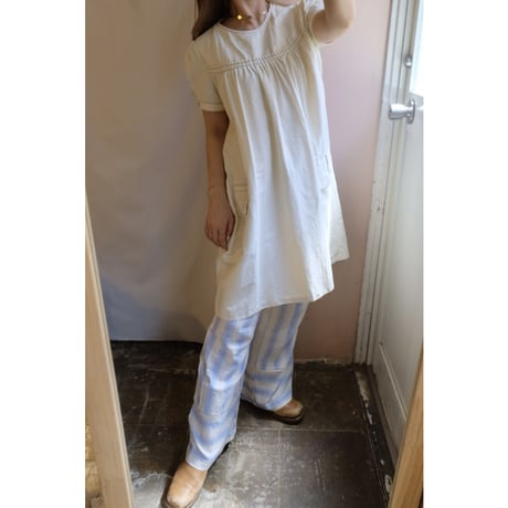 ivory short one-piece