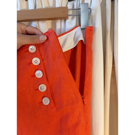 orange marine pants