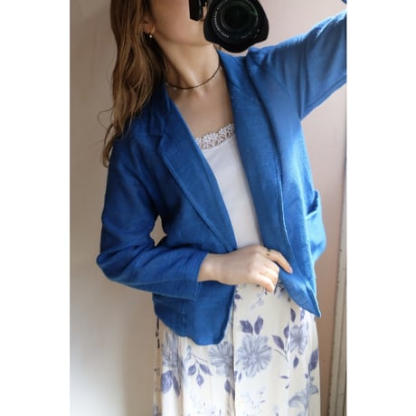 blue jacket
