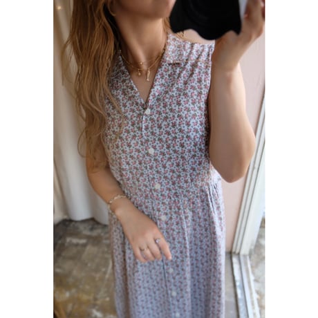 light blue rose one-piece