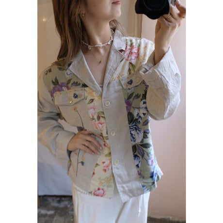 colorful flower jacket