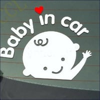 「赤ちゃんがのっています。」ステッカー　U0104