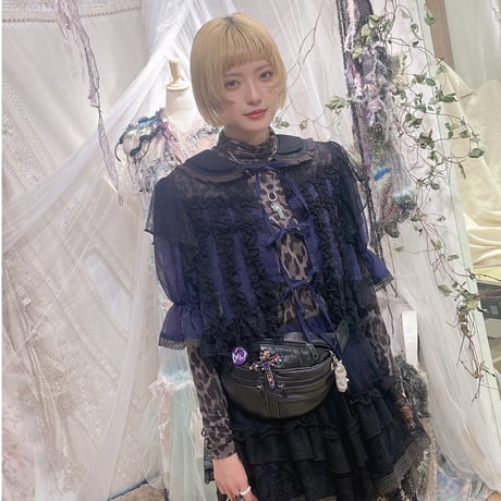 限定値下げrurumu うずまきtops SAILOR COLLAR DETAIL KNIT TOP