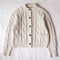 Diamond Aran Cardigan