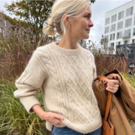 日本語文章パターン付キット Moby Sweater