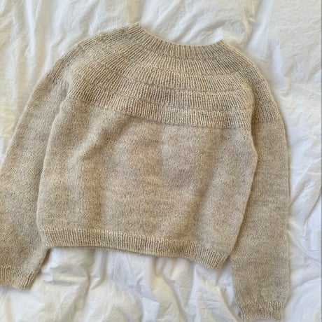 日本語文章パターン付キット Anker's Sweater - My Size Tynn Peer Gynt & Tynn Silk Mohair version