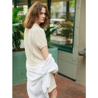 日本語文章パターン付キット Cornelia Tee from 2404 Summer knit