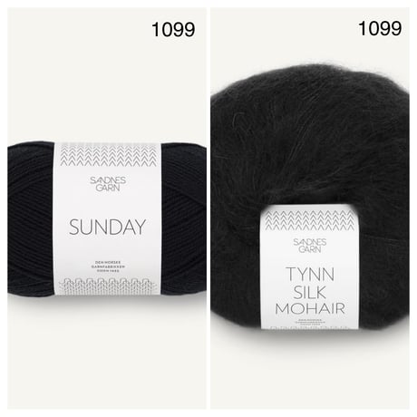 日本語文章パターン付キット Monday Sweater Sunday version