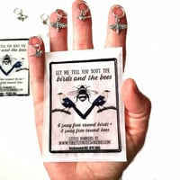 [FireflyNotes] Stitch Marker Birds & Bees