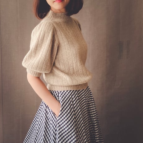 日本語文章パターン付キット Una Sweater
