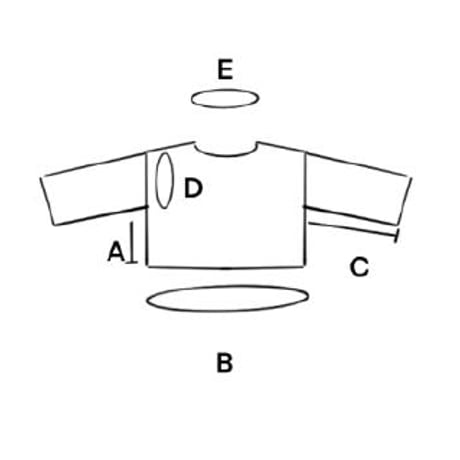 日本語文章パターン付キット Kylie Pullover 半袖