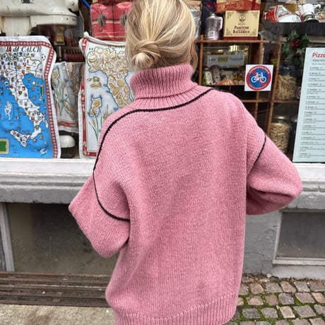 日本語文章パターン付キット Linea Sweater