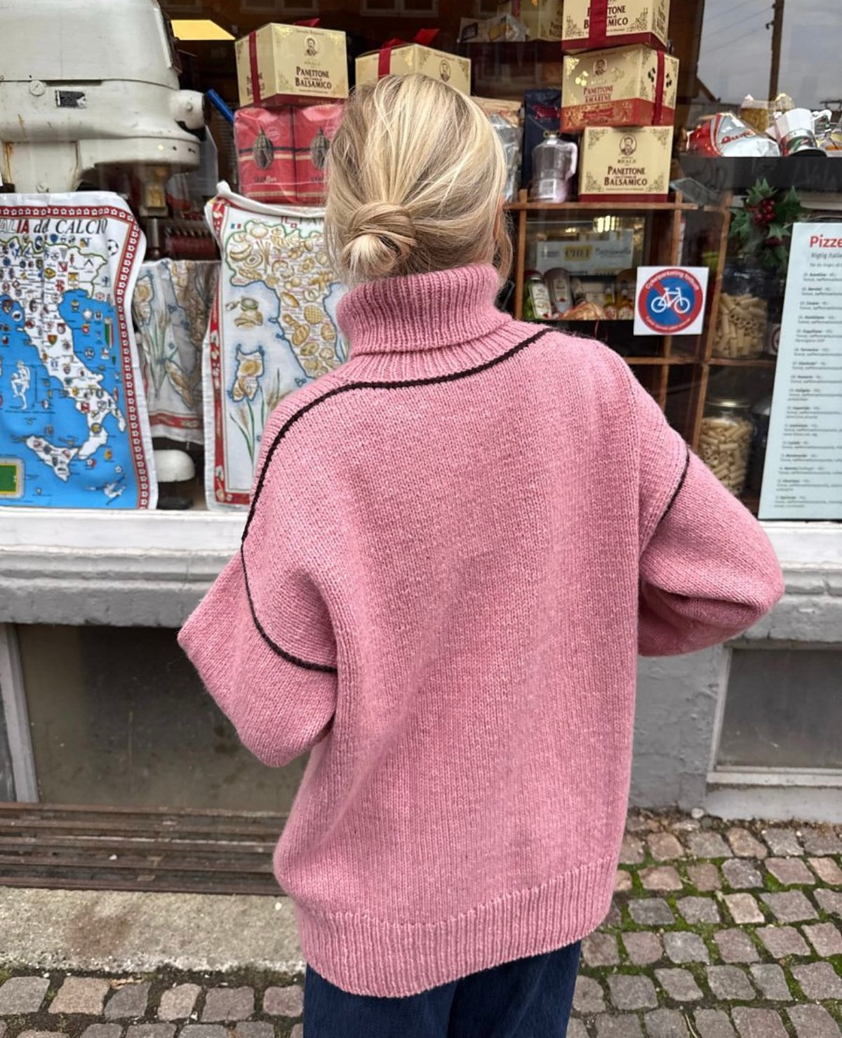 日本語文章パターン付キット Linea Sweater | K2tog Yarn and Ha