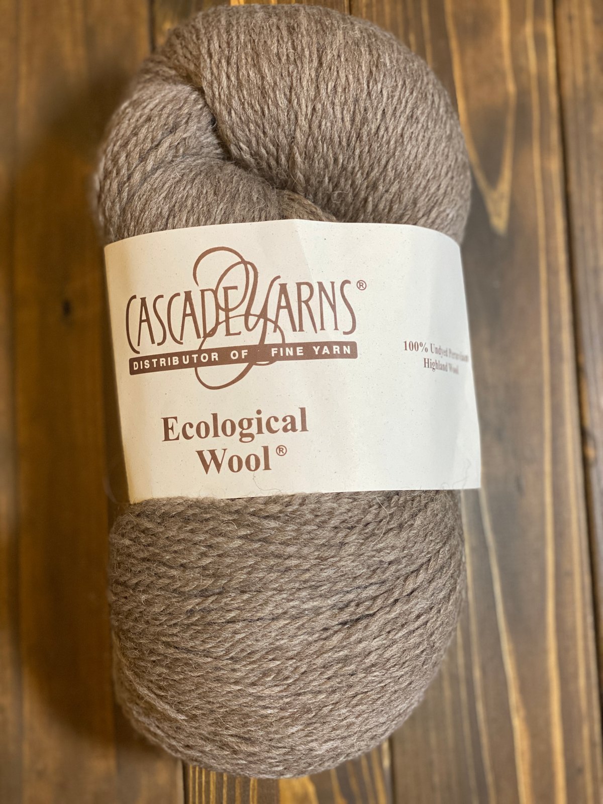 Cascade] Ecological Wool - 8085(Mocha) | K2tog