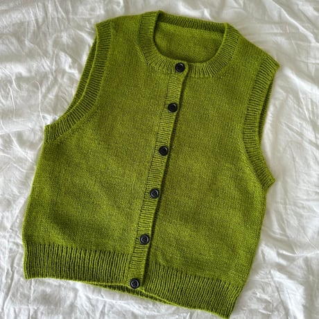 日本語文章パターン付キット Maggie Vest