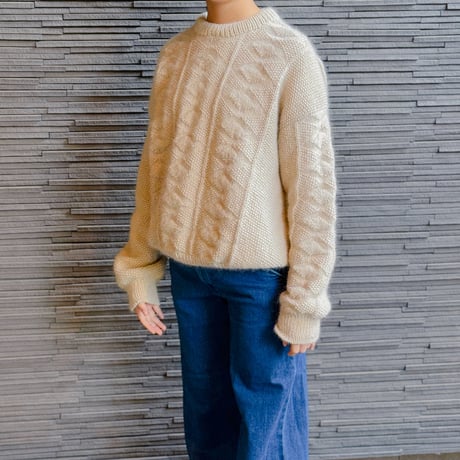 日本語文章パターン付キット Esther Sweater