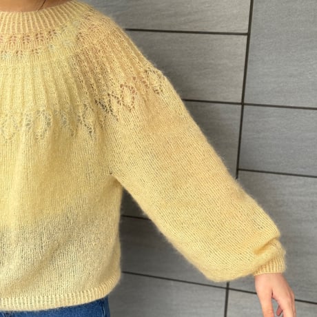 日本語文章パターン付キット Jules Sweater from 2202 MYKT TIL DAME