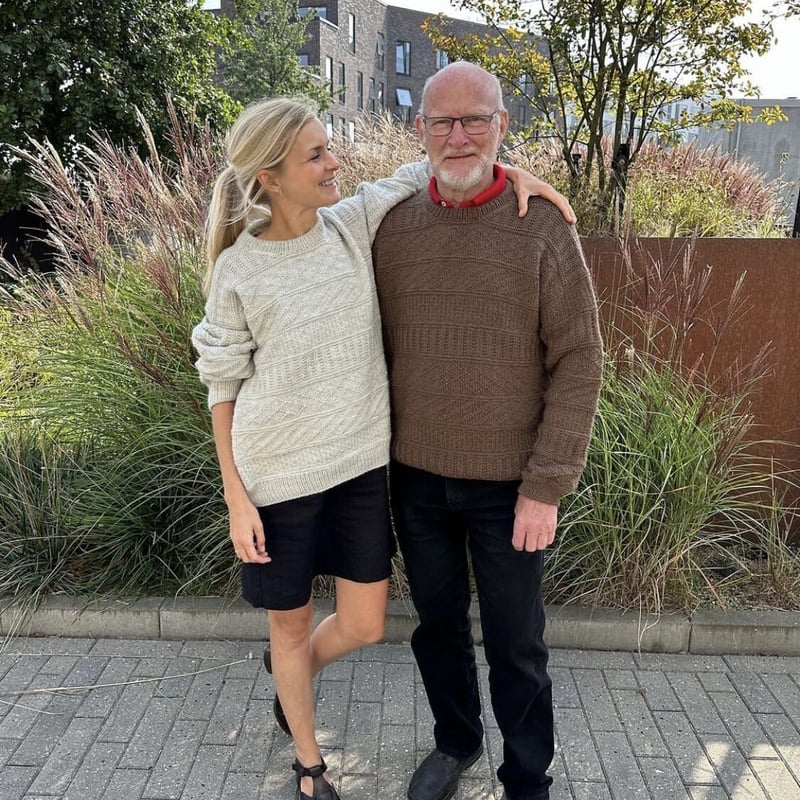 翻訳編図付キット Storm Sweater | K2tog Yarn and Handmade