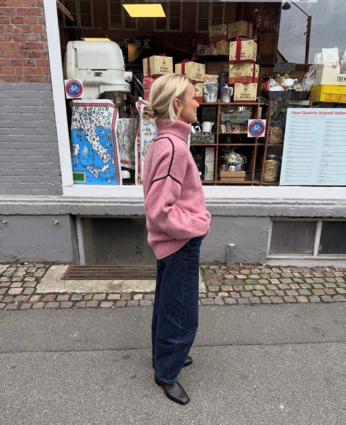 日本語文章パターン付キット Linea Sweater | K2tog Yarn and Ha