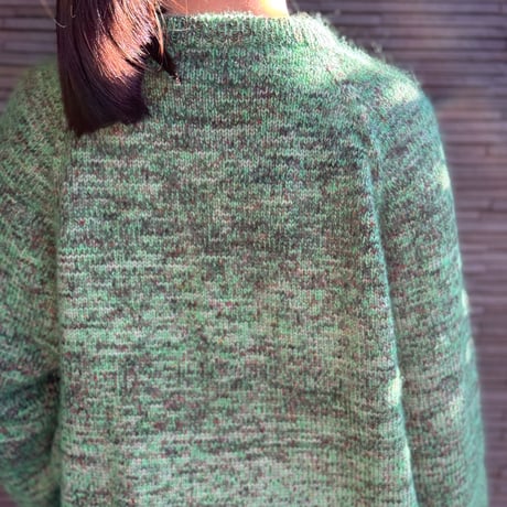 日本語文章パターン付キット Monday Sweater Heritage6 Hand Paints version