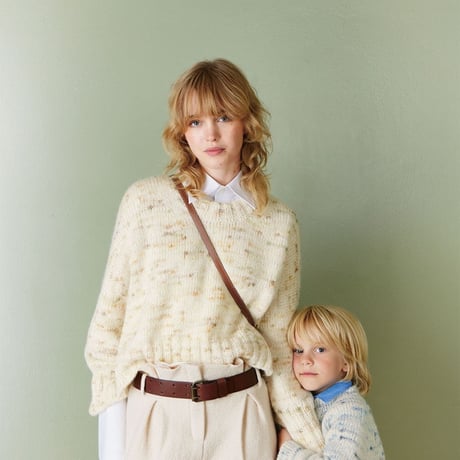 日本語文章パターン付キット Hadley Sweater Poppy Edition from 2313 Poppy