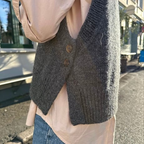 日本語文章パターン付キット Lulu Slipover Tynn Peer Gynt & Tynn Silk Mohair version