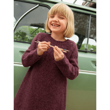 [Sandnes] Sweet Pea Dress Junior from 2506 Soft Knits for Kids