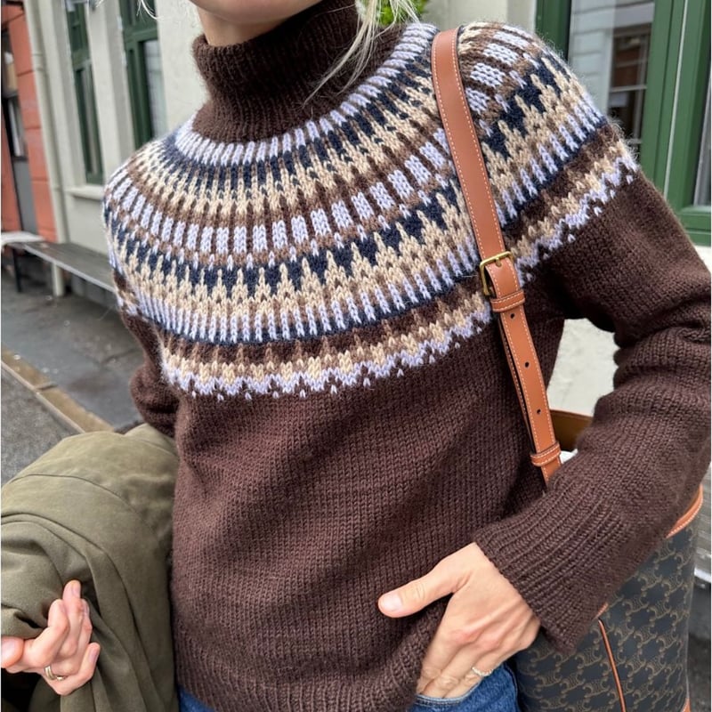 翻訳編図付キット Celeste Sweater | K2tog Yarn and Handmade
