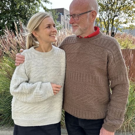 日本語文章パターン付キット Storm Sweater