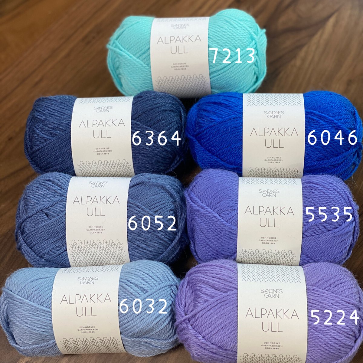 Sandnes] Alpakka Ull - 6364 | K2tog Yarn and H