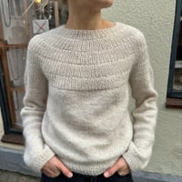 [K2tog] 翻訳編図付キット Anker's Sweater - My Size Tynn Peer Gynt & Tynn Silk Mohair version