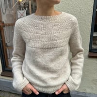 日本語文章パターン付キット Anker's Sweater - My Size Tynn Peer Gynt & Tynn Silk Mohair version