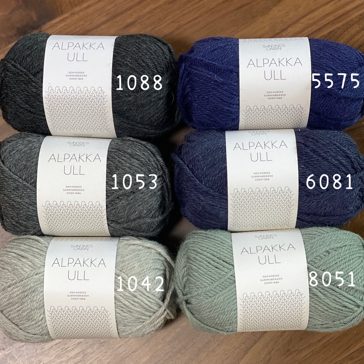 Sandnes] Alpakka Ull - 1088 | K2tog Yarn and H