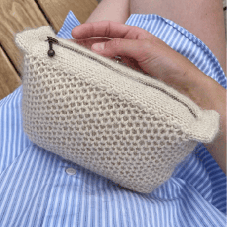 日本語文章パターン付キット K21-069 Honey Clutch (ファスナーなし)