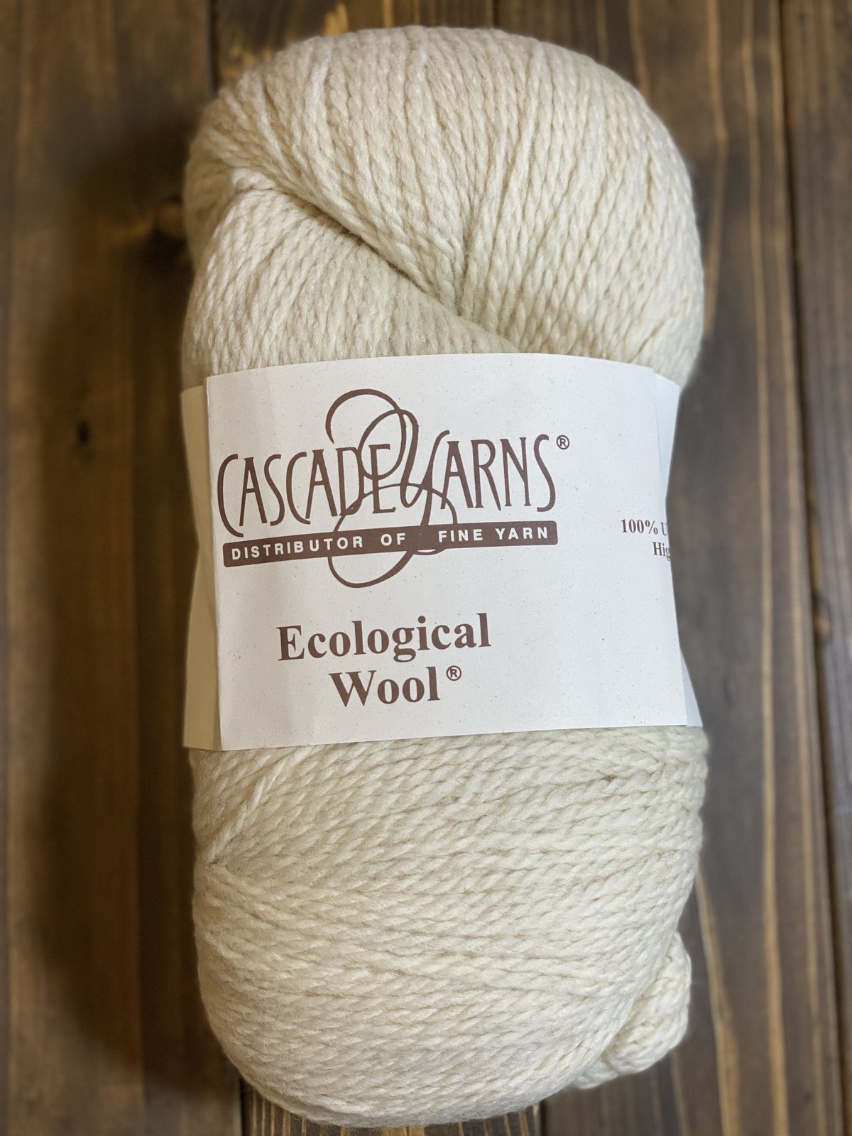 Cascade] Ecological Wool - 8014(Vanilla) | K2t