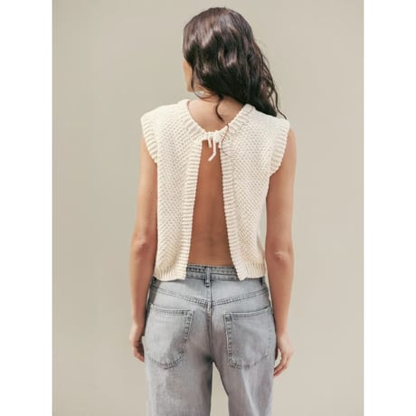 翻訳編図付キット Rose Top from 2504 Summer Knits