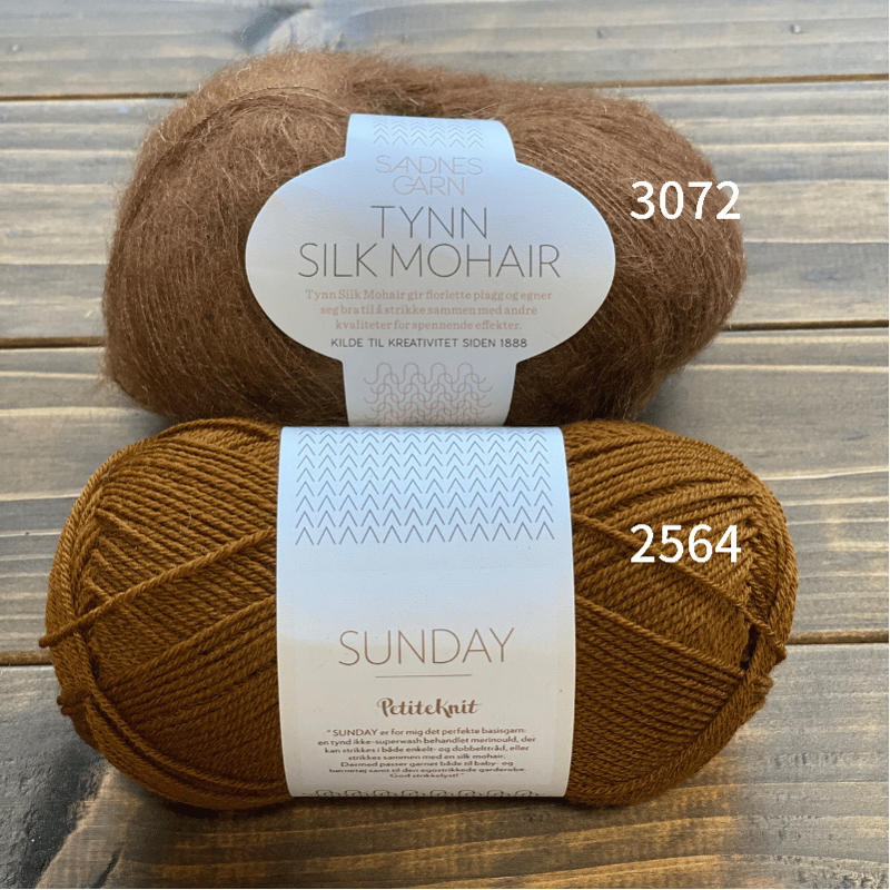 日本語文章パターン付キット Balloon Sweater | K2tog Yarn and 