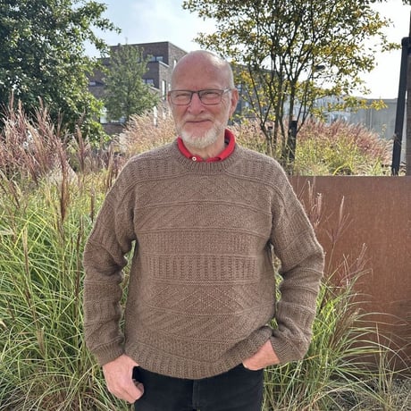 日本語文章パターン付キット Storm Sweater